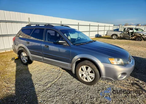 2005 Subaru Legacy Outback 2.5I z USA, uszkodzony, nr VIN 4S4BP61C757359873